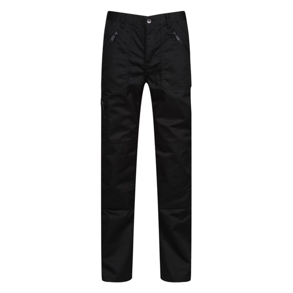 Regatta Mens Pro Action Stretch Pants / Black